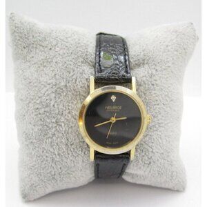 Women Helbros Invicible Quartz WR Analog 25mm Round Watch (H94) "New Battery"